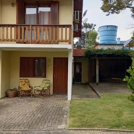 Casa Com Lareira Em Gramado Apartment Exterior photo